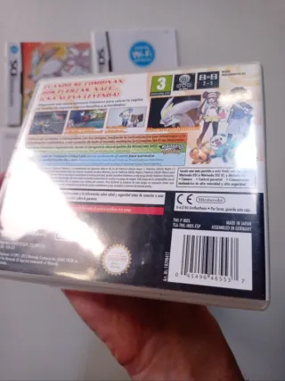 Pokémon Blanco 2 Edición Caja y manuales