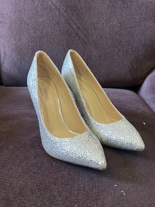 Zapatos Paco Mena by Menbur Plateados Talla 38