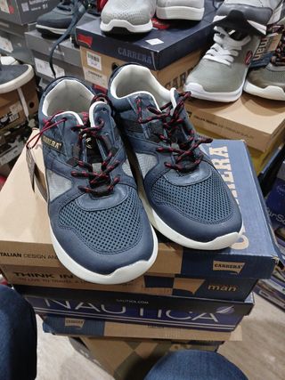 Zapatillas deportivas Carrera Hombre Azul/Gris 41