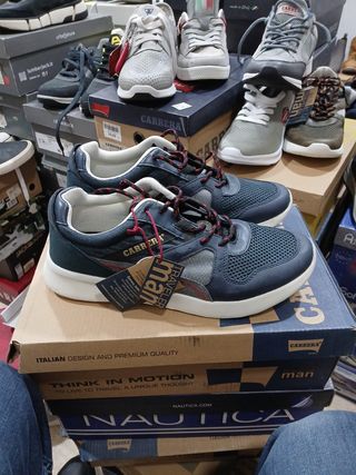 Zapatillas deportivas Carrera Hombre Azul/Gris 41