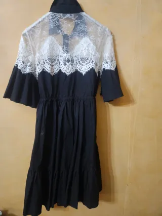 Twin Set Abito Nero Taglia 42