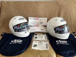 LIQUIDACIÓN STOCK Casco Arai Quantic Blanco M/L