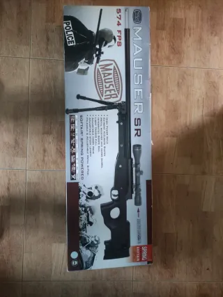 G96 Airsoft Sniper 2 julios + mira telescòpica