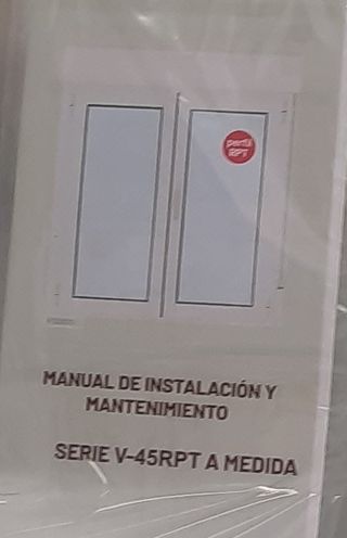 Ventana Fija Aluminio 820x470mm Nueva