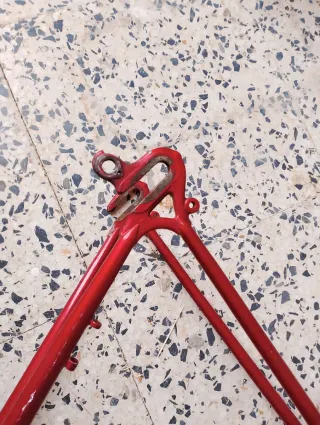 Quadro Bicicleta Macario Rosso