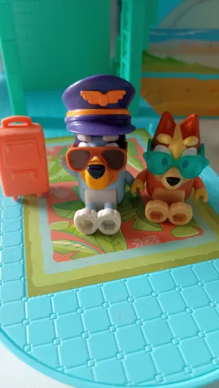 Avión de juguete Bluey