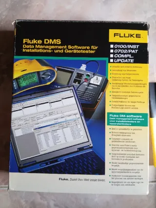 Software Fluke DMS para relatórios