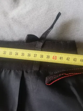 Falda tubo negra talla L