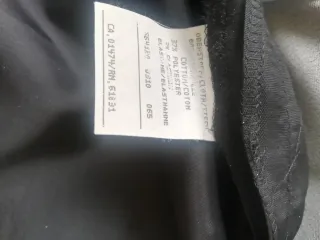 Falda tubo negra talla L