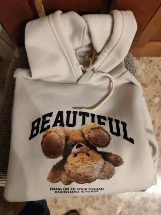 Sudadera oso Beautiful