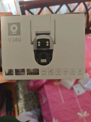 3 Cámara Vigilancia Exterior 4G Dual 8MP