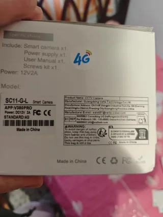 3 Cámara Vigilancia Exterior 4G Dual 8MP