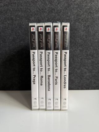 Lote 5 Juegos PSP Passport PRECINTADOS