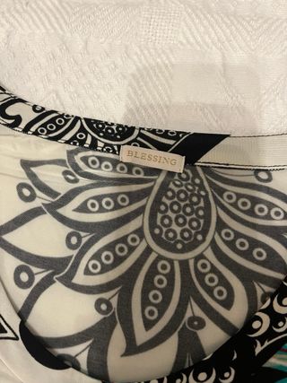 Camiseta Viscosa Estampada Talla M