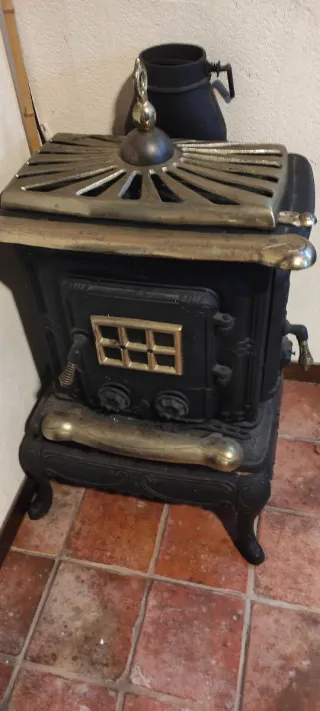 Chimenea de Hierro Fundido Salamandra