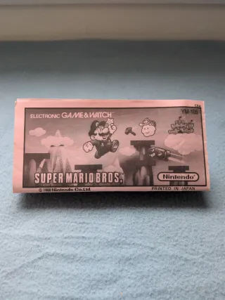 Instrucciones Super Mario Bros. Game & Watch