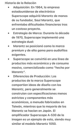 Amplificador Superscope A-530 Beige/Plata