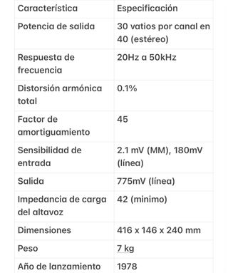 Amplificador Superscope A-530 Beige/Plata