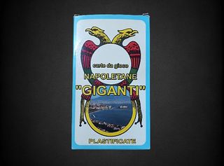 Carte da Gioco Napoletane Giganti Plastificate