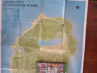 GTA V Xbox One + Mapa
