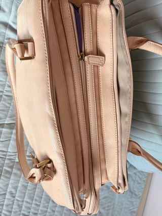Bolso Grande Fiorelli Rosa Trabajo Portátil