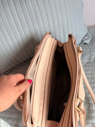 Bolso Grande Fiorelli Rosa Trabajo Portátil