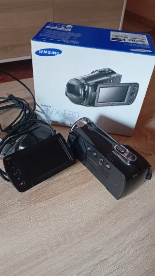 Videocámara Samsung HMX-F80 Negra