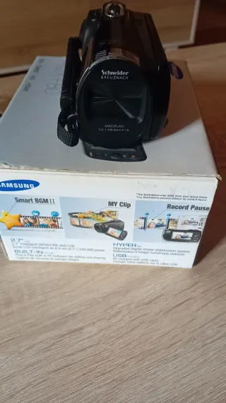 Videocámara Samsung HMX-F80 Negra