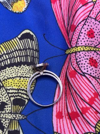 Anillo Plata Zafiro Blue London Stargate