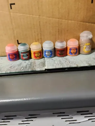 Lote 3 Pinturas Citadel Nuevas 17 botes