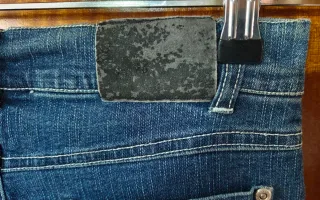Pantalón Harley Davidson Mujer Azul Bordado