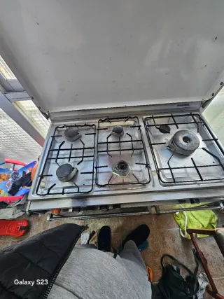 Cocina de gas 4 fuegos