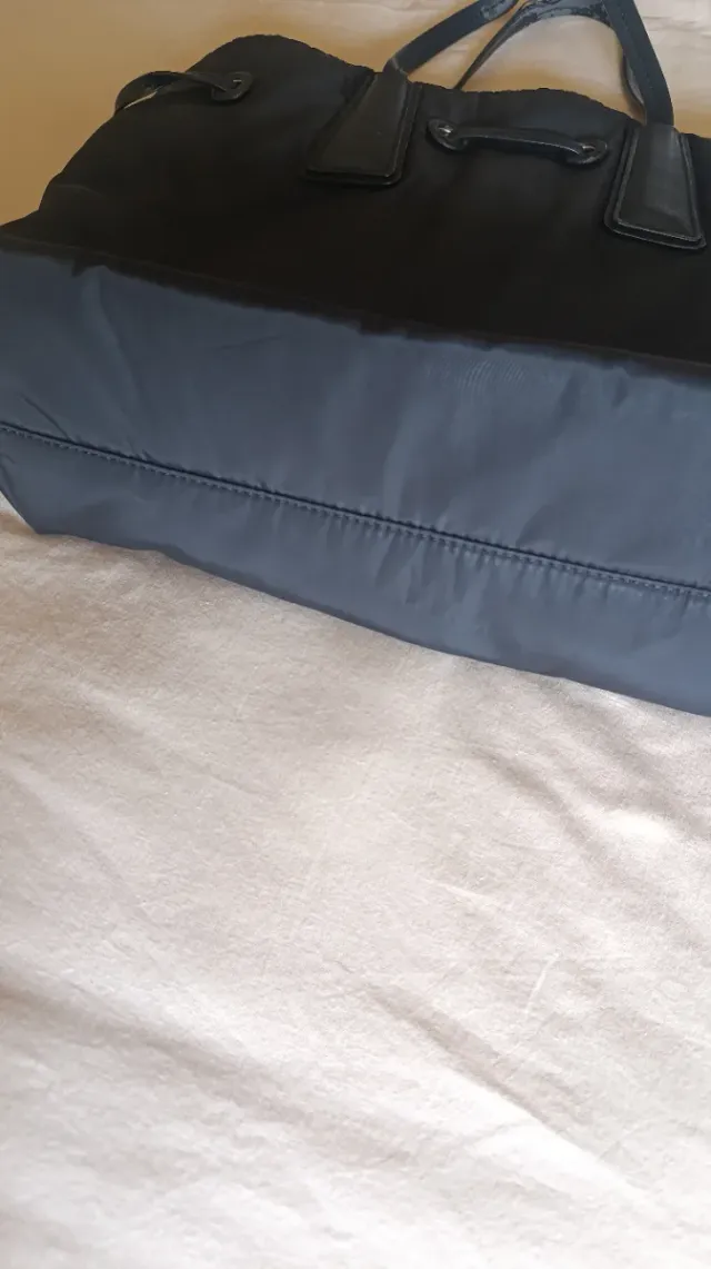 Bolso Zara Nylon Negro