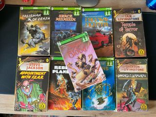 9 Librojuegos Fighting Fantasy (Inglés) 11-20