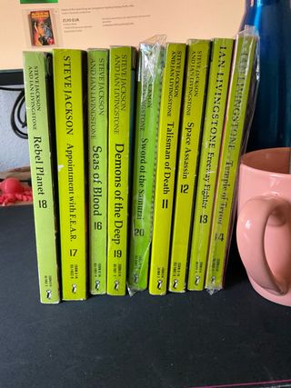 9 Librojuegos Fighting Fantasy (Inglés) 11-20