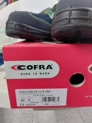 Zapatos de seguridad Cofra Metal Free
