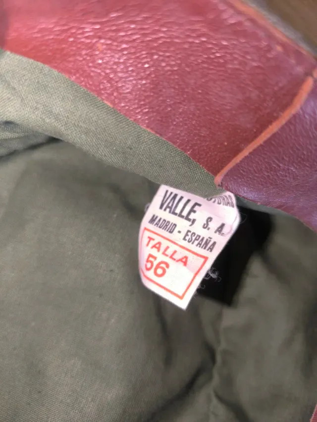 Lote 4 gorras vintage Ejército Español