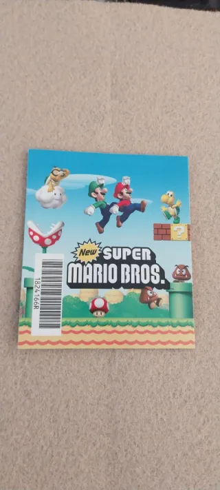 Folleto New Super Mario Bros. Nintendo