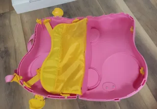 Maleta correpasillos Molto elefante rosa