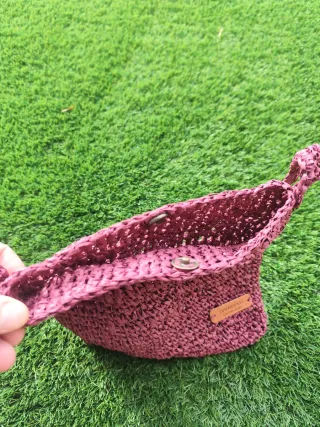 Bolso y cartera hechos a mano