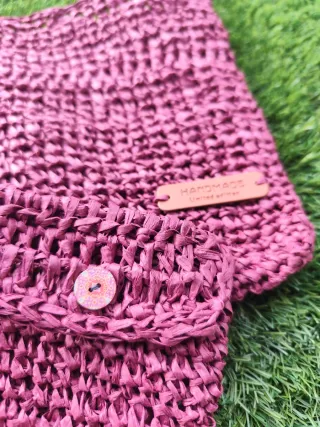 Bolso y cartera hechos a mano