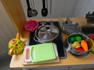 Cocinita Ikea Madera Blanca