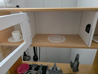 Cocinita Ikea Madera Blanca