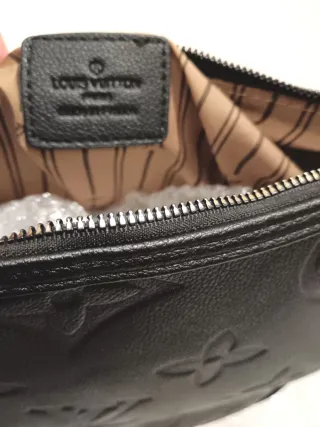 Borsa monogramma nera