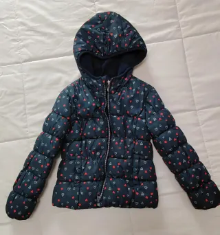 Chaqueta niña T7 con corazones