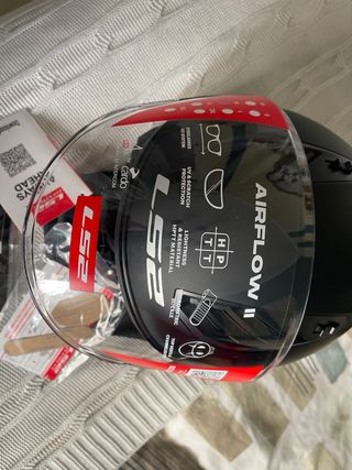 Casco Moto LS2 Airflow II Negro