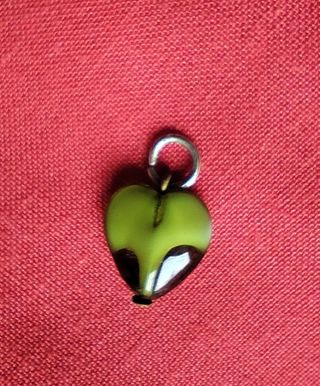 Colgante Corazón Vintage Verde