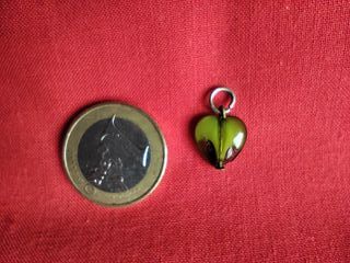 Colgante Corazón Vintage Verde