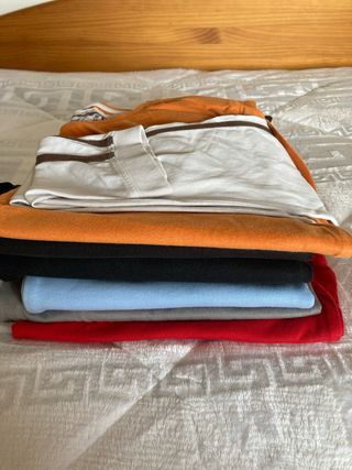 Lote 6 Camisetas Manga Larga Niño