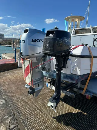 Barco Taylor 40CV Honda + Carro